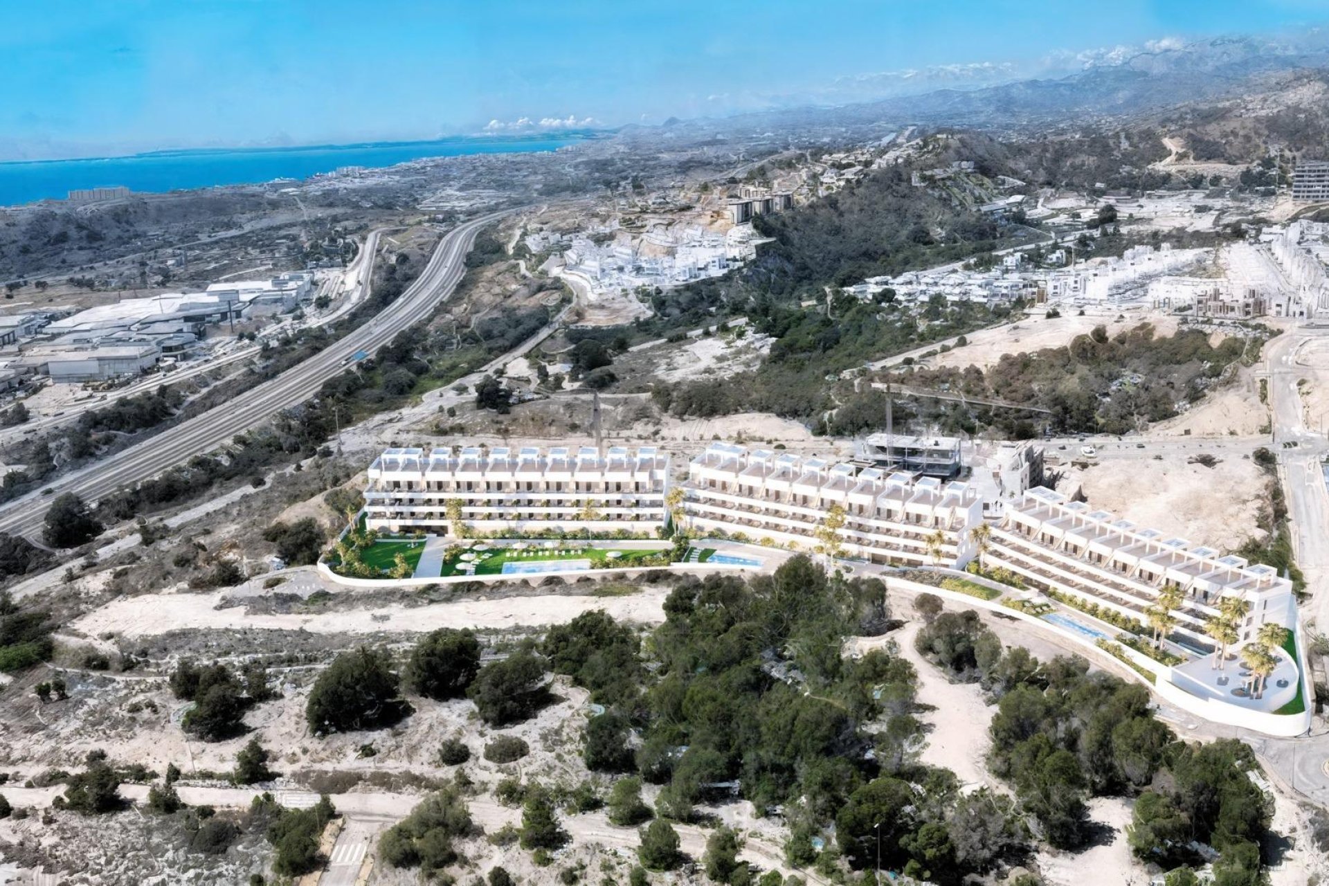 Obra nueva - Piso -
Finestrat - Balcon de finestrat
