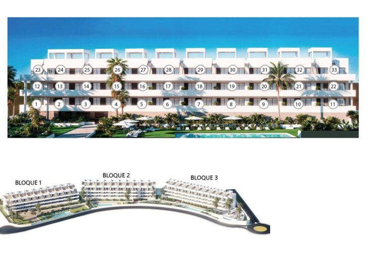 Obra nueva - Piso -
Finestrat - Balcon de finestrat