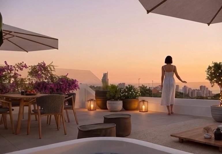 Obra nueva - Piso -
Finestrat - Balcon de finestrat