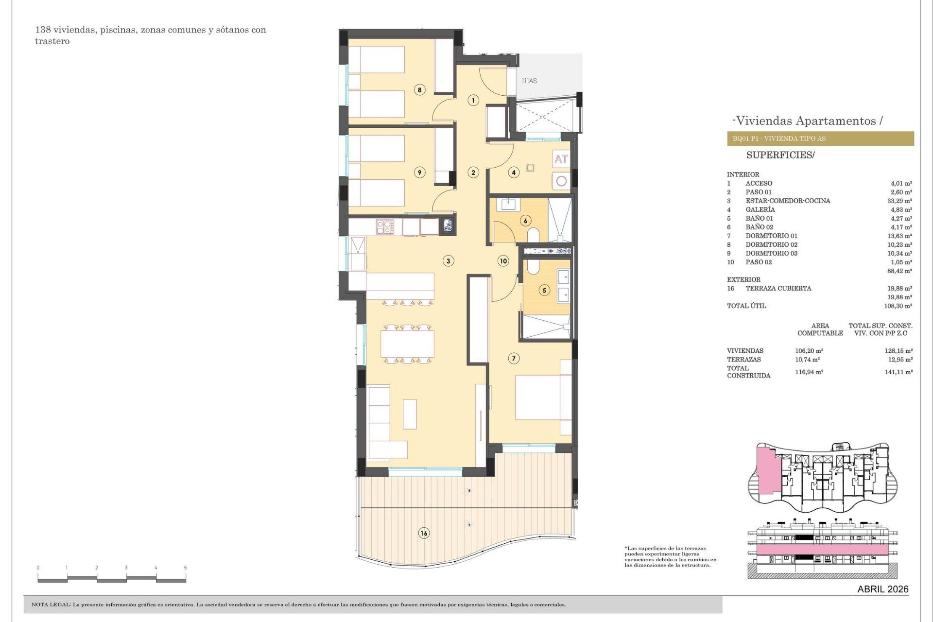 Obra nueva - Piso -
Finestrat - Campana garden