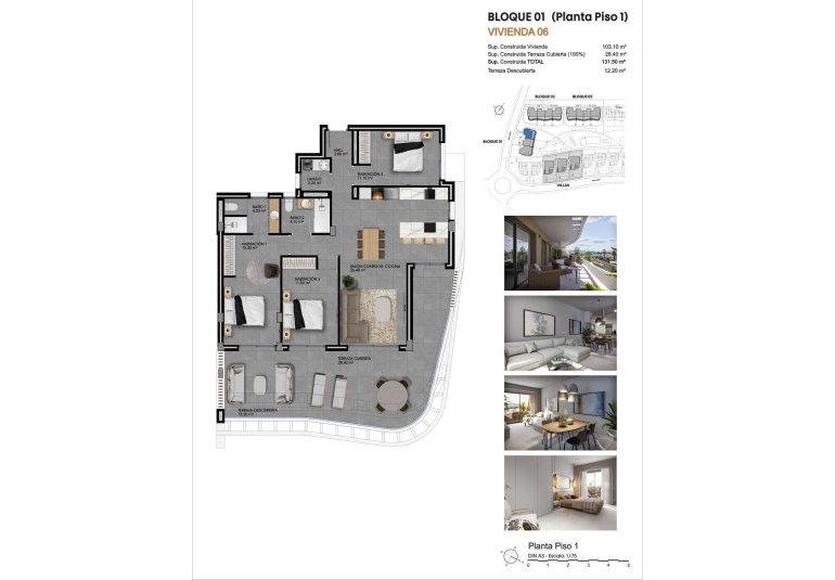Obra nueva - Piso -
Finestrat - Campana garden