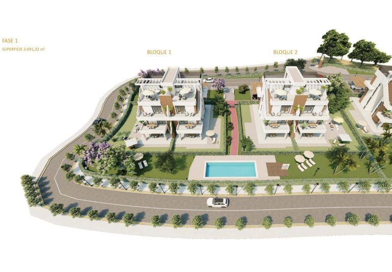 Obra nueva - Piso -
Fuente Álamo - Hacienda del Alamo