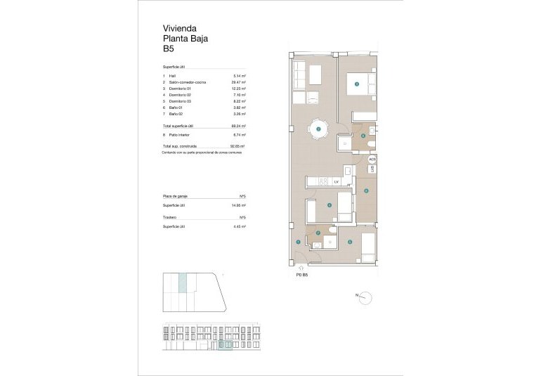 Obra nueva - Piso -
Jacarilla - pueblo