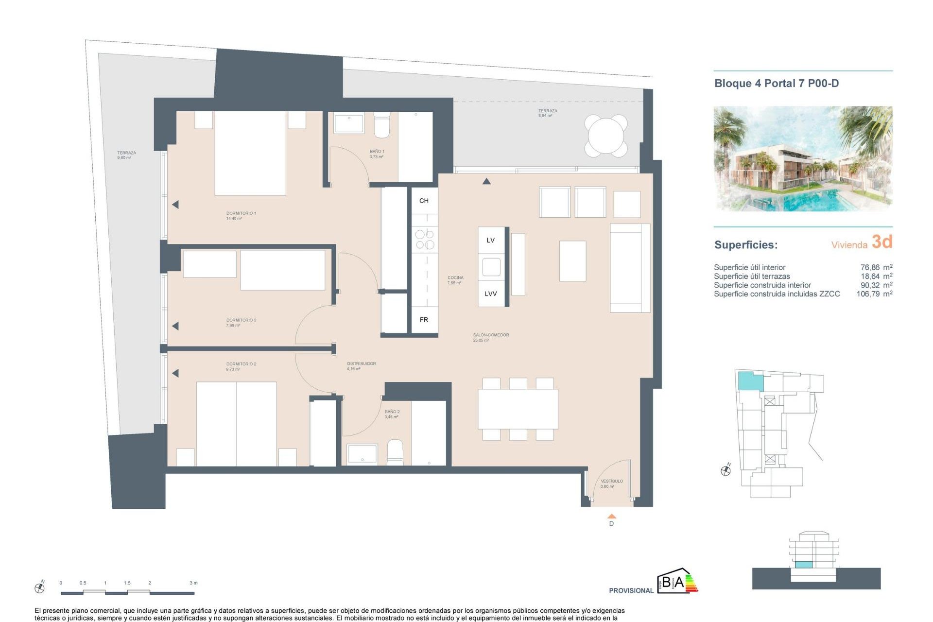 Obra nueva - Piso -
Jávea Xàbia - centro