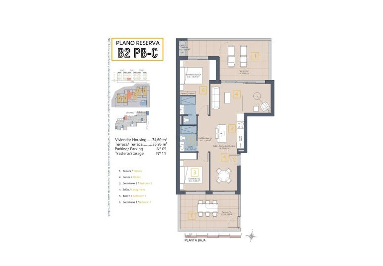 Obra nueva - Piso -
Los Alcázares - Serena Golf