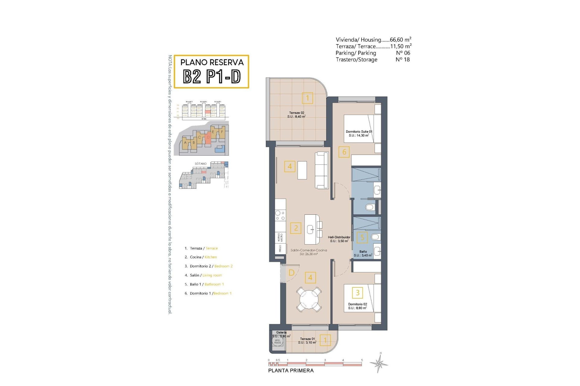 Obra nueva - Piso -
Los Alcázares - Serena Golf