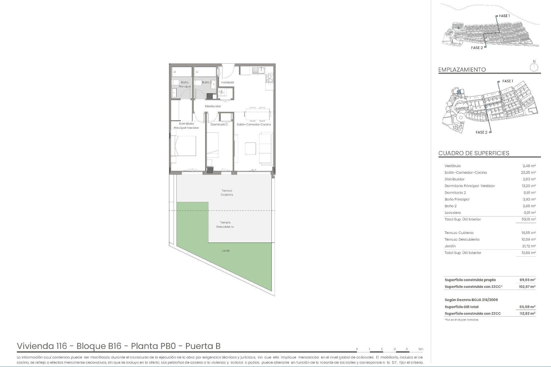 Obra nueva - Piso -
Mojacar - Playa Macenas (Mojácar)