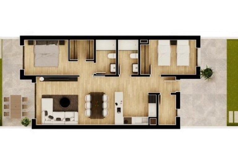 Obra nueva - Piso -
Monforte del Cid - Alenda Golf