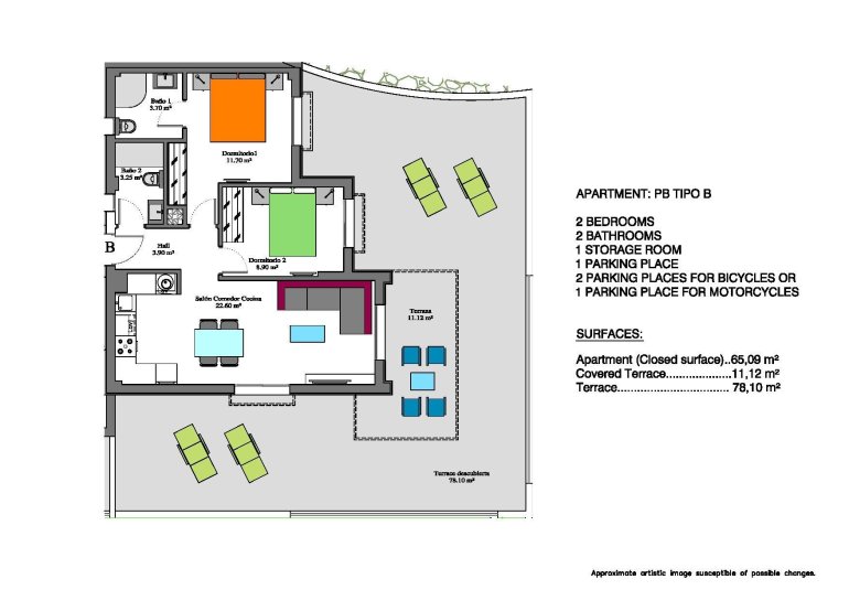 Obra nueva - Piso -
Orihuela Costa - Las Filipinas