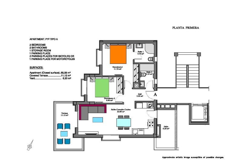 Obra nueva - Piso -
Orihuela Costa - Las Filipinas