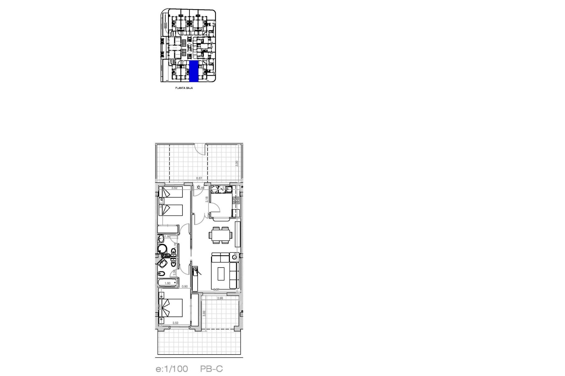 Obra nueva - Piso -
Orihuela Costa - Lomas de Cabo Roig