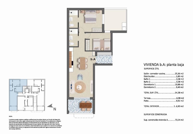 Obra nueva - Piso -
Pilar de la Horadada - Torre De La Horadada