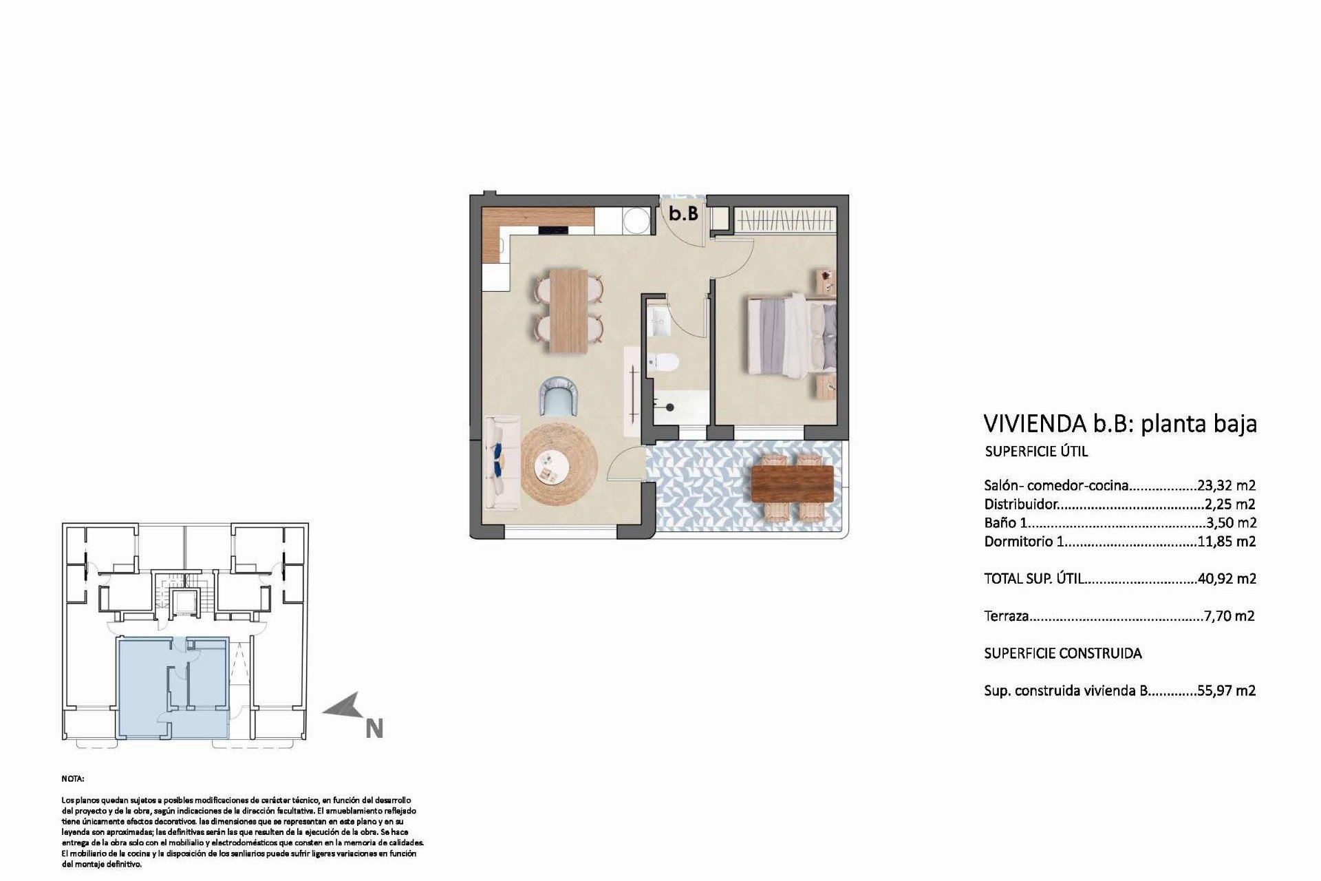Obra nueva - Piso -
Pilar de la Horadada - Torre De La Horadada