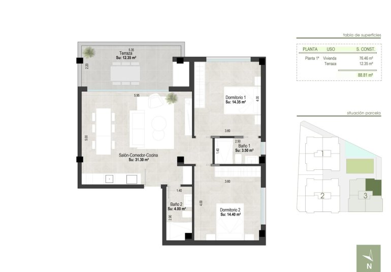 Obra nueva - Piso -
San Pedro del Pinatar - Centro