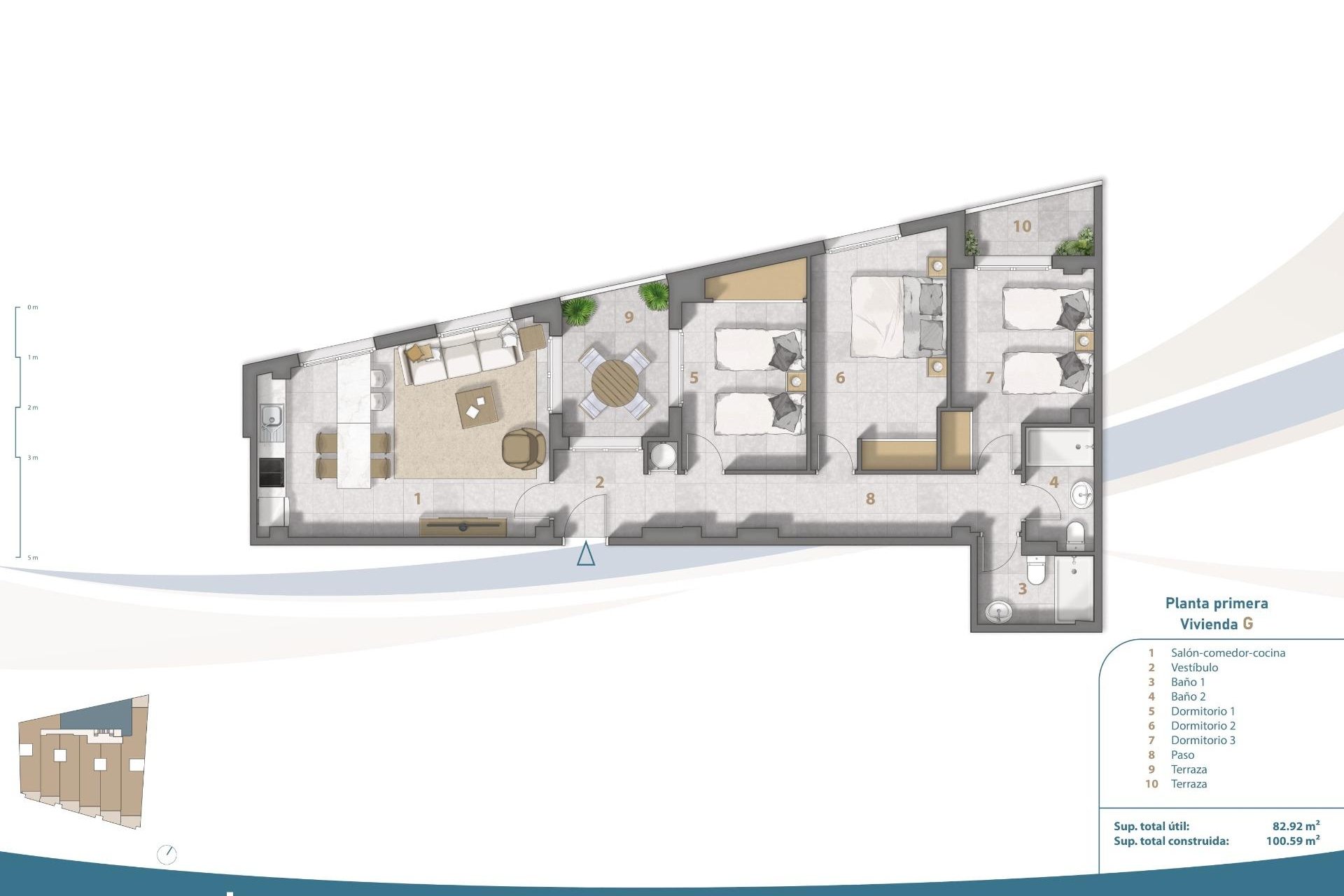Obra nueva - Piso -
San Pedro del Pinatar - Playa Villananitos