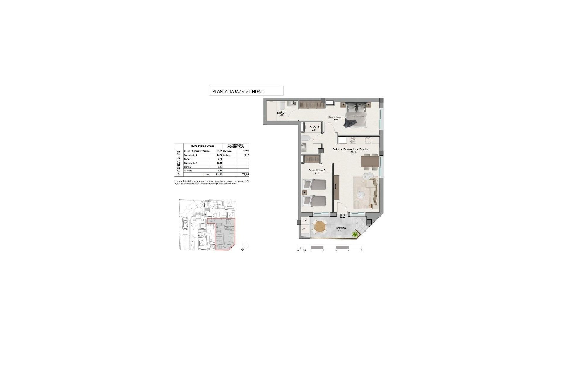 Obra nueva - Piso -
Santa Pola - Centro