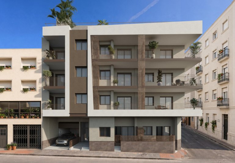 Obra nueva - Piso -
Santa Pola - Centro