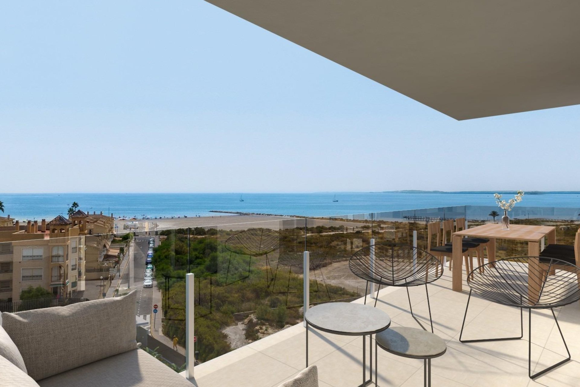 Obra nueva - Piso -
Santa Pola - Playa Tamarit