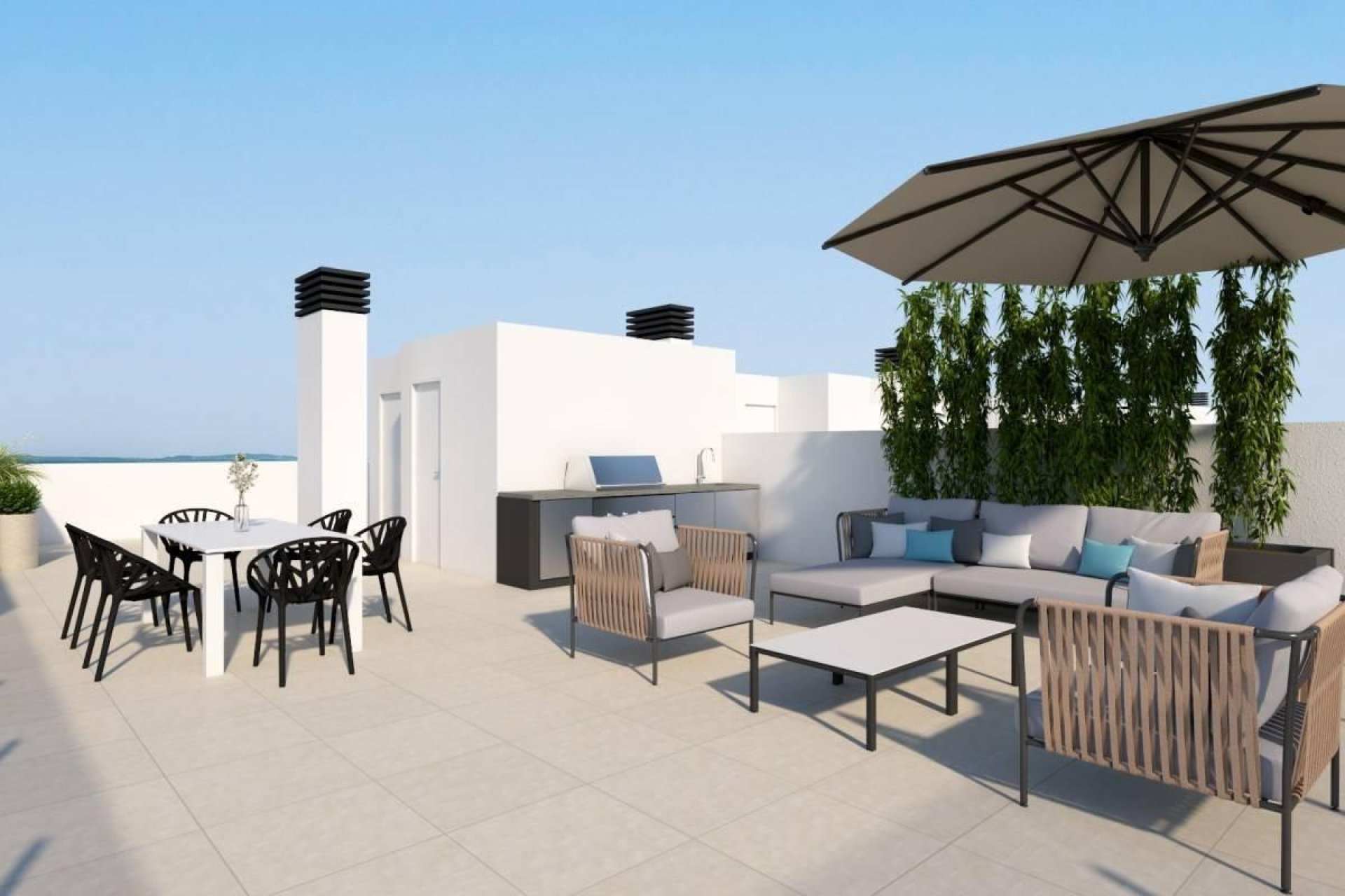 Obra nueva - Piso -
Santa Pola - Playa Tamarit