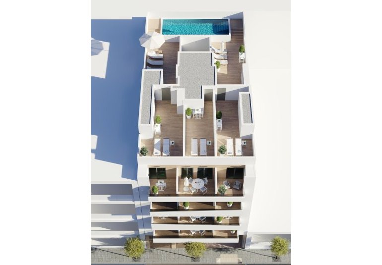 Obra nueva - Piso -
Torrevieja - Centro