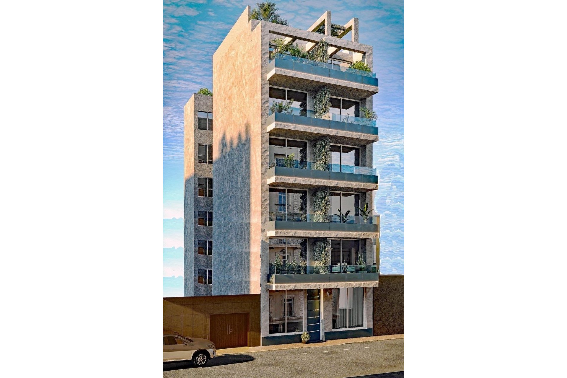 Obra nueva - Piso -
Torrevieja - Centro