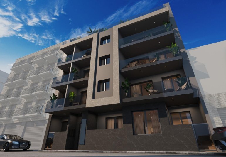 Obra nueva - Piso -
Torrevieja - Centro