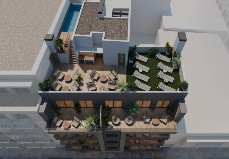 Obra nueva - Piso -
Torrevieja - Centro