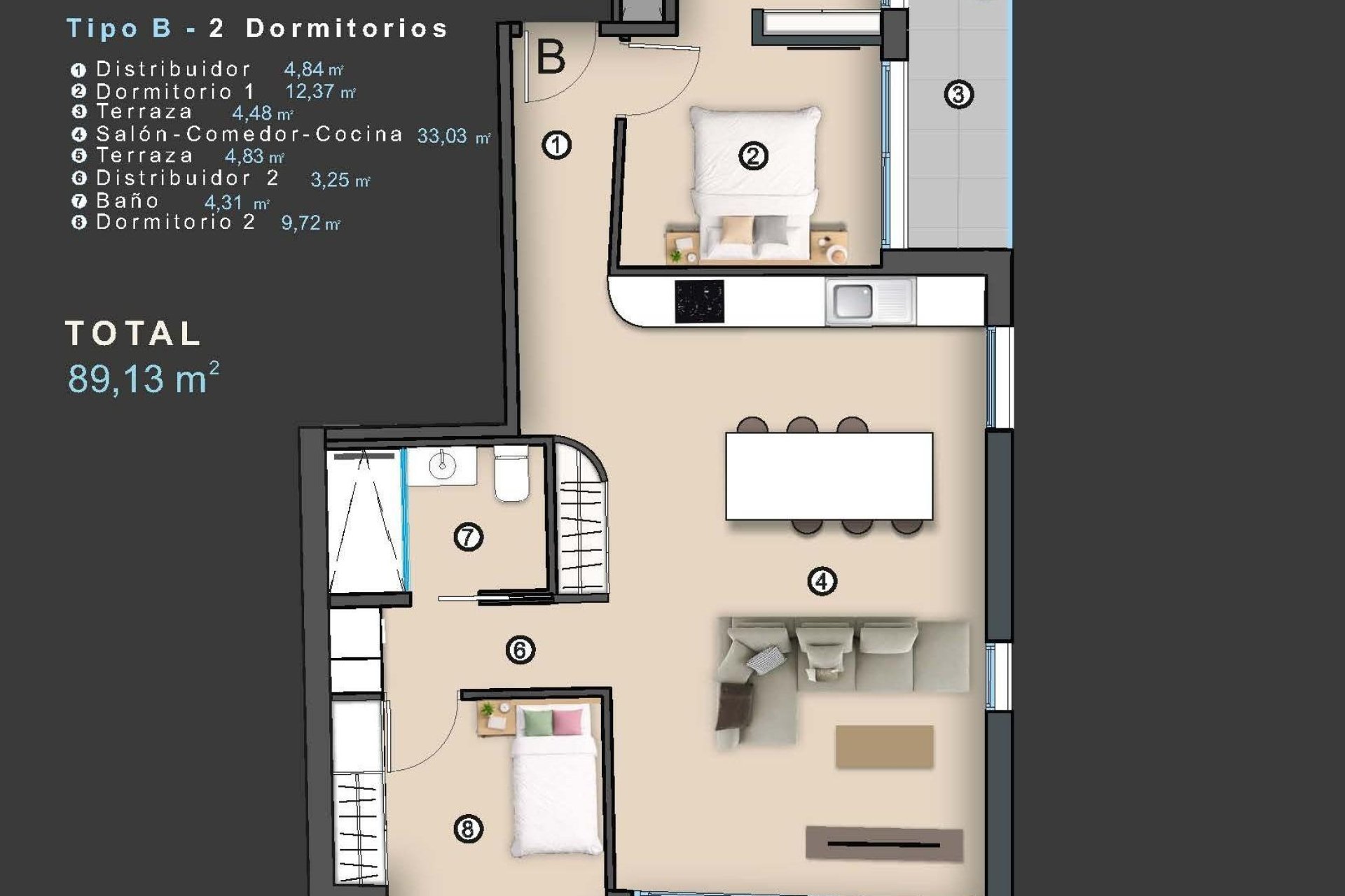 Obra nueva - Piso -
Torrevieja - Centro