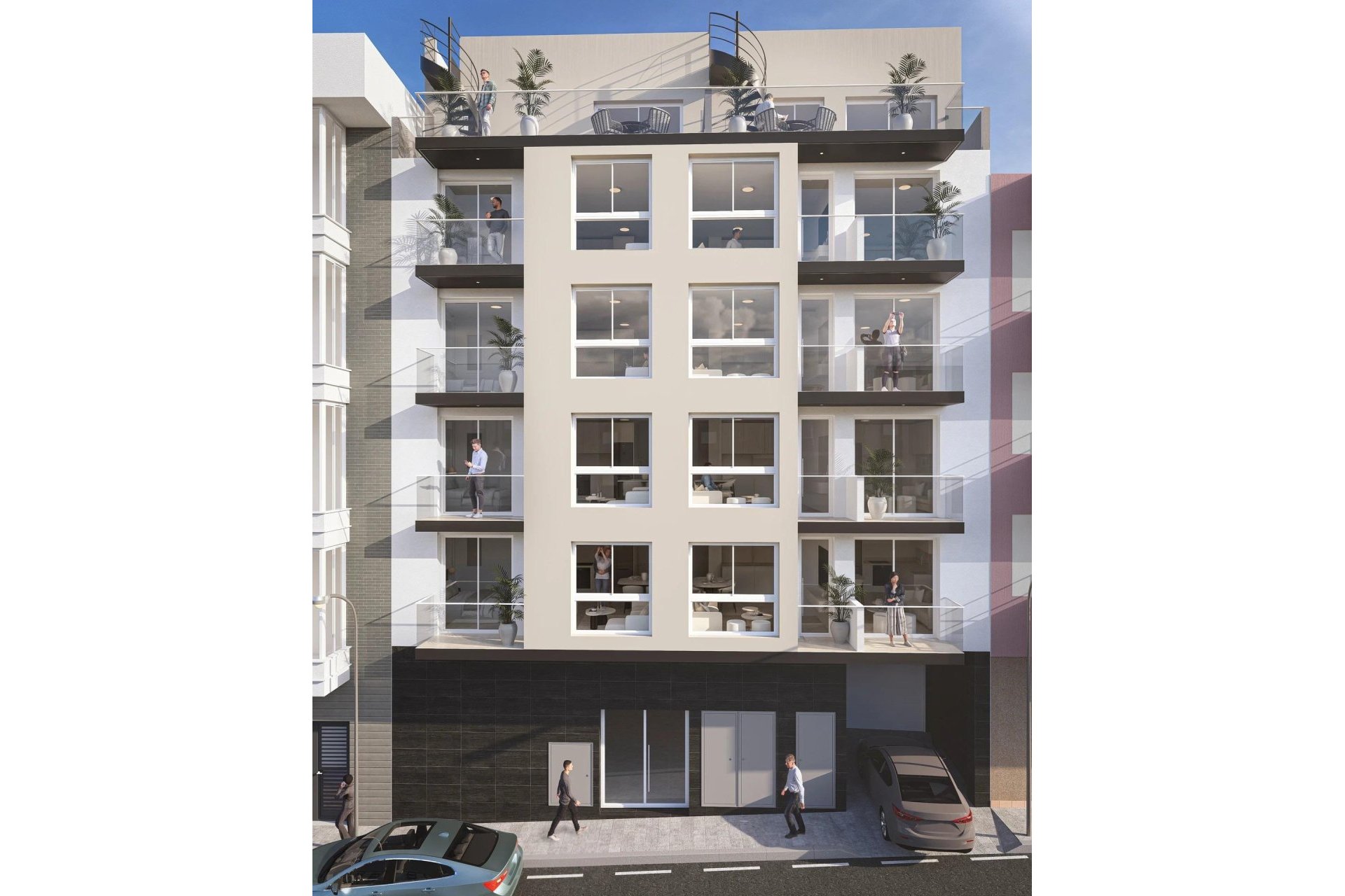 Obra nueva - Piso -
Torrevieja - Centro