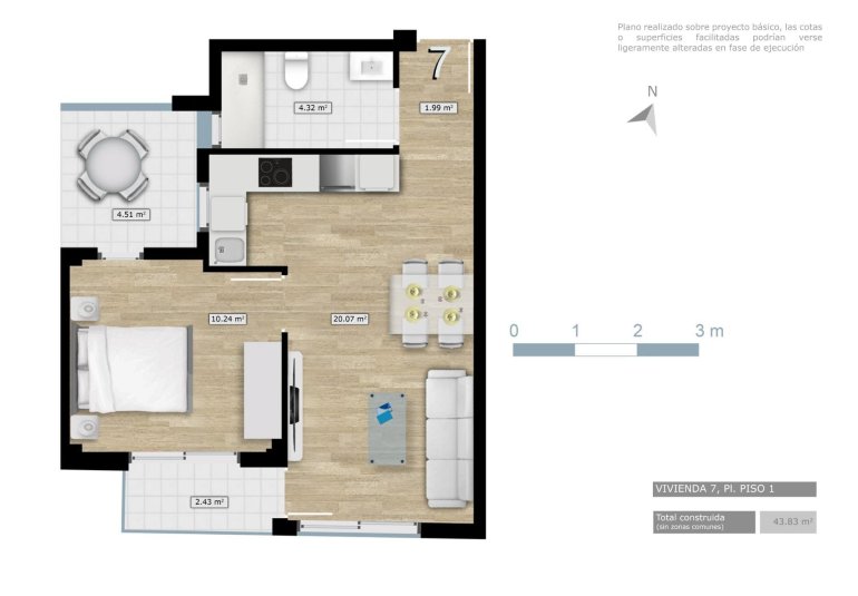 Obra nueva - Piso -
Torrevieja - Centro