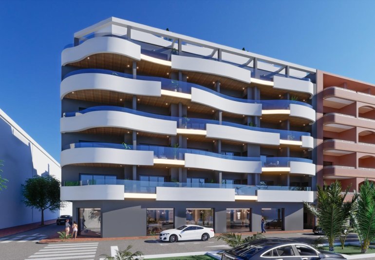 Obra nueva - Piso -
Torrevieja - Habaneras