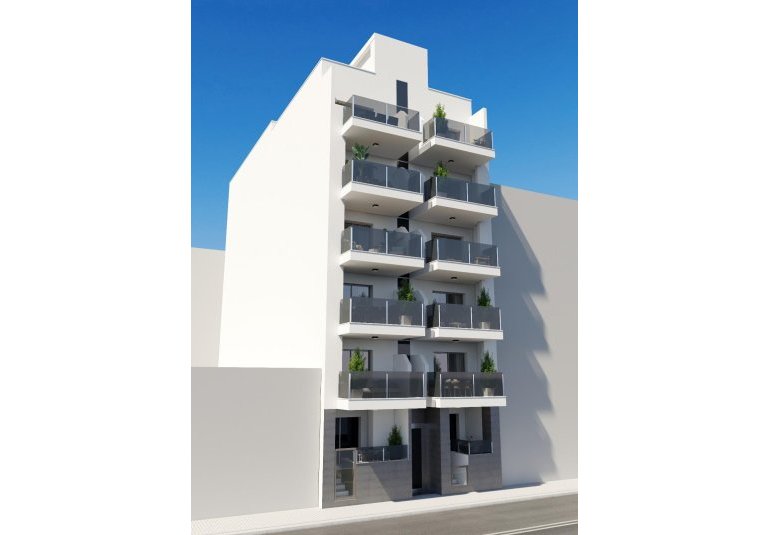 Obra nueva - Piso -
Torrevieja - Playa de El Cura