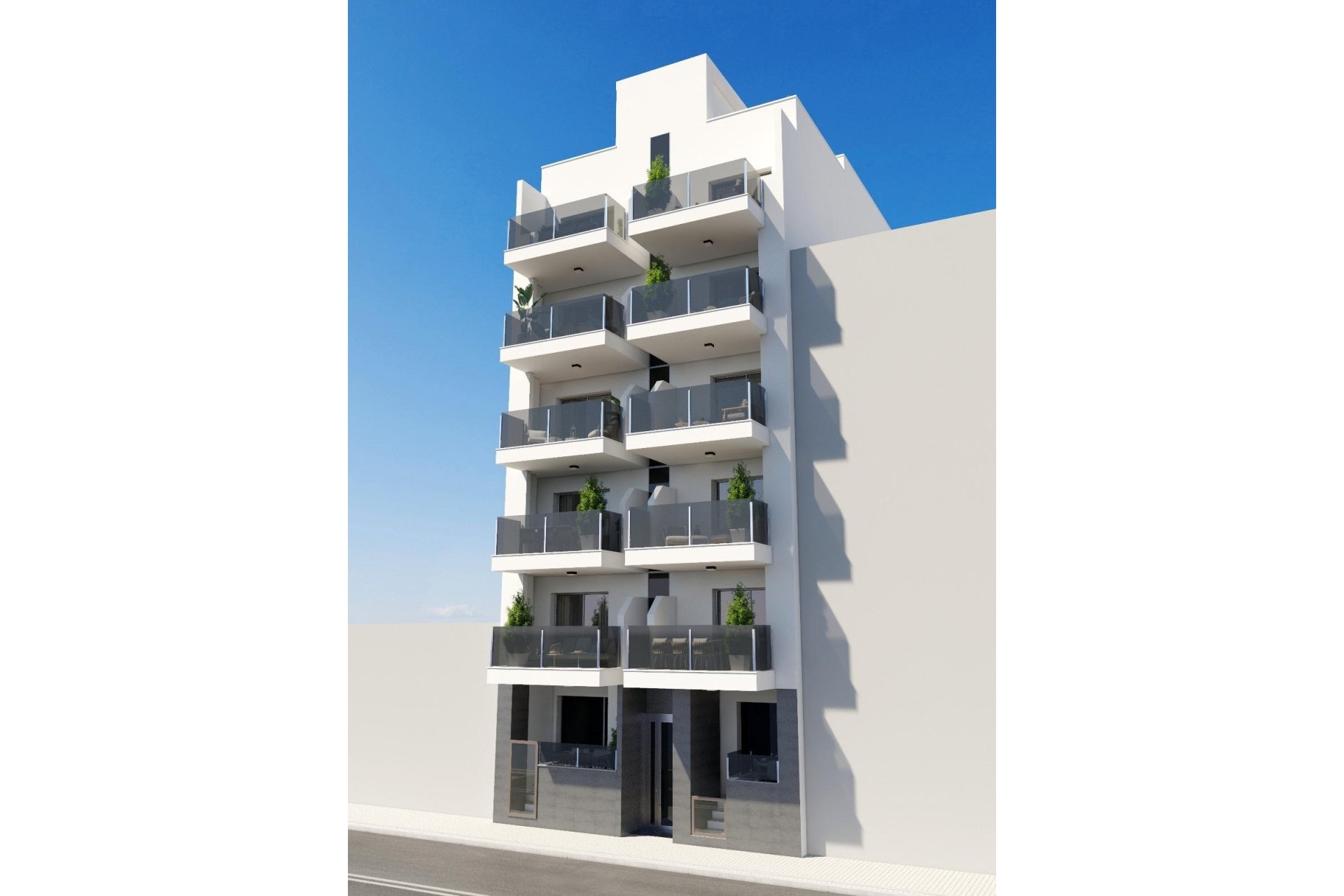 Obra nueva - Piso -
Torrevieja - Playa de El Cura