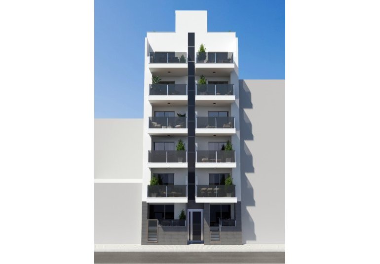 Obra nueva - Piso -
Torrevieja - Playa de El Cura