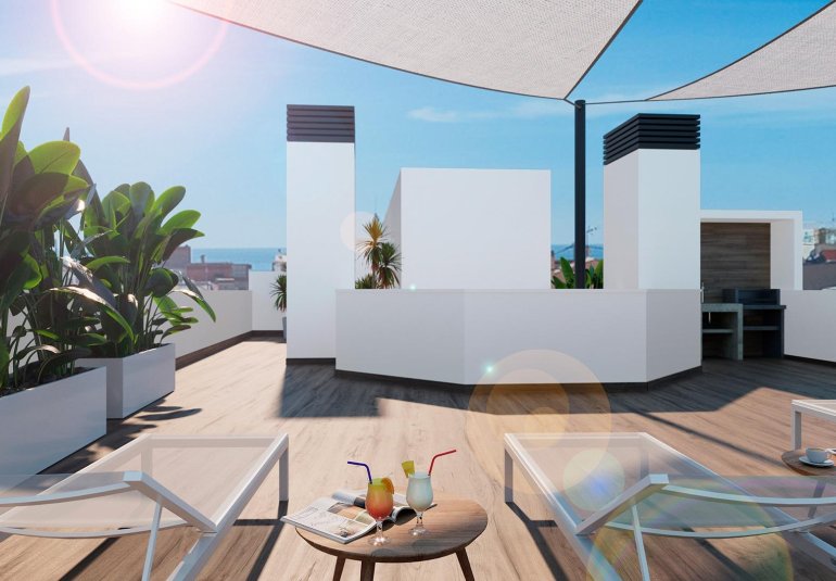 Obra nueva - Piso -
Torrevieja - Playa de El Cura