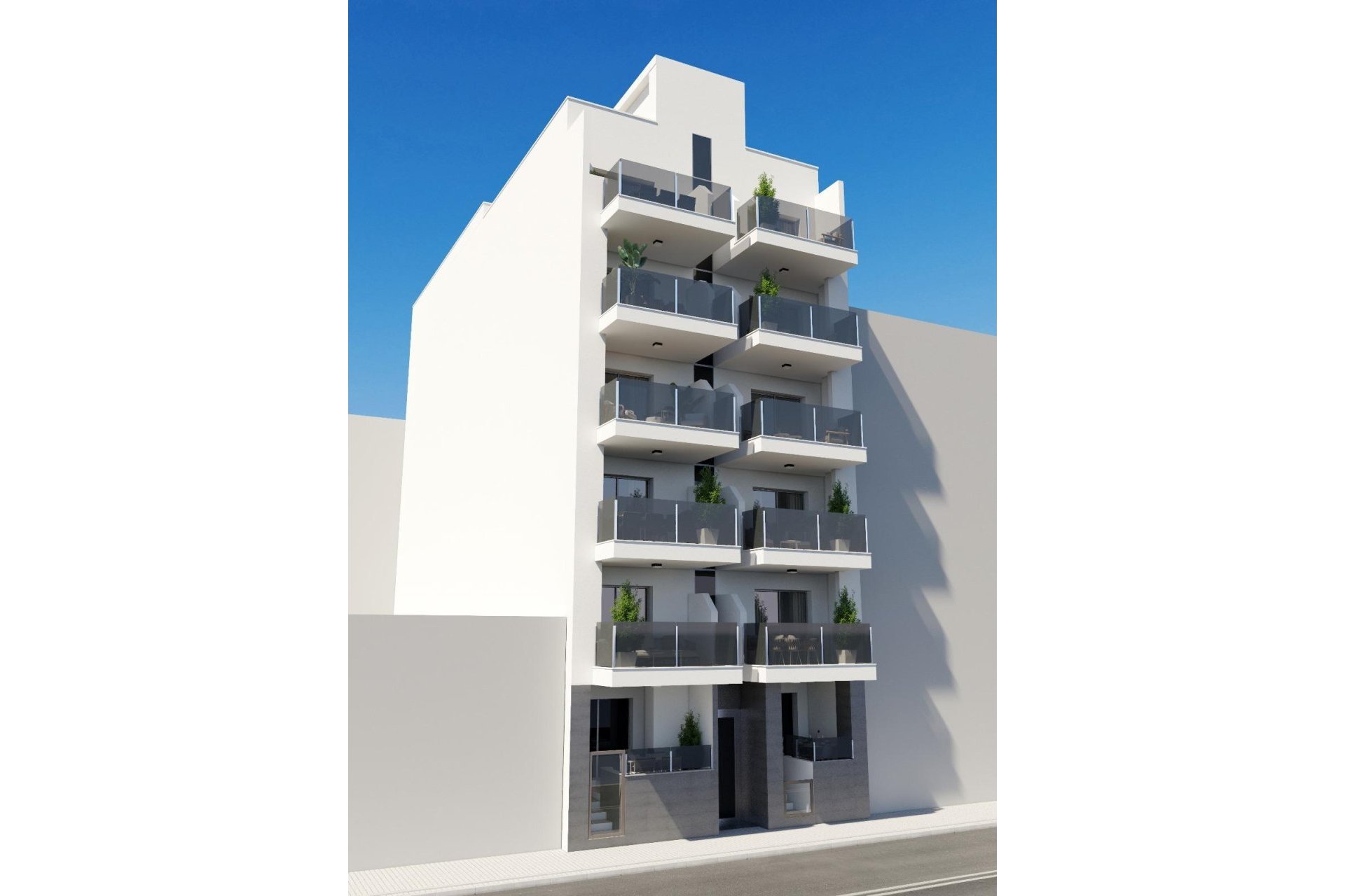 Obra nueva - Piso -
Torrevieja - Playa de El Cura
