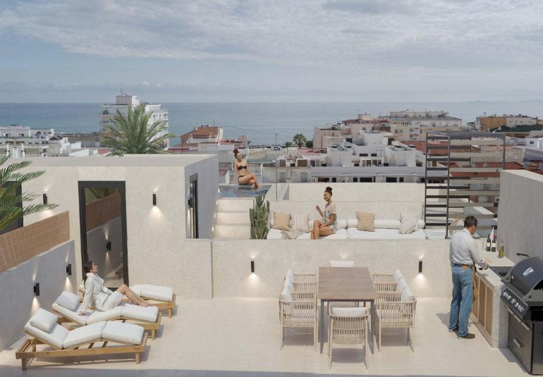 Obra nueva - Piso -
Torrevieja - Playa de El Cura