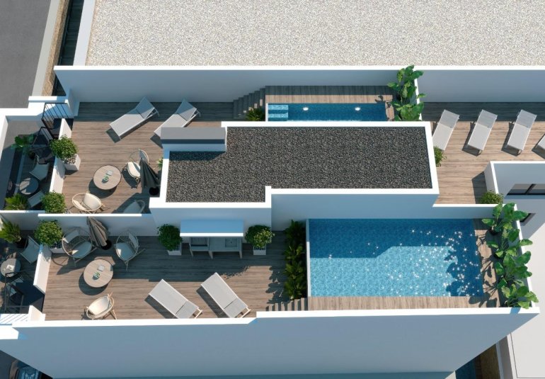 Obra nueva - Piso -
Torrevieja - Playa de El Cura