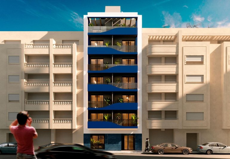 Obra nueva - Piso -
Torrevieja - Playa del Acequión
