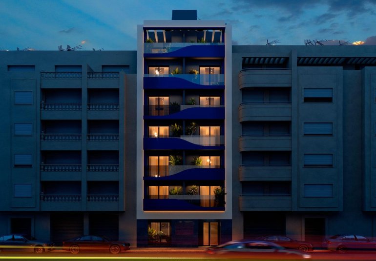 Obra nueva - Piso -
Torrevieja - Playa del Acequión