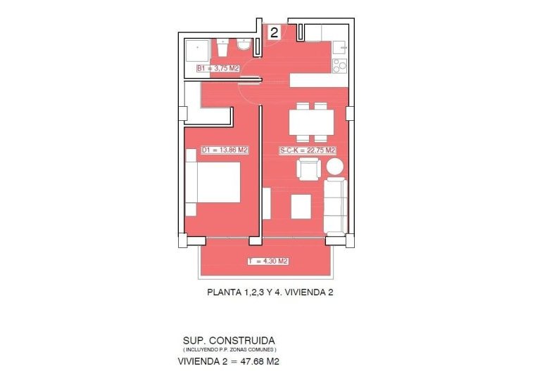 Obra nueva - Piso -
Torrevieja - Playa El Acequión