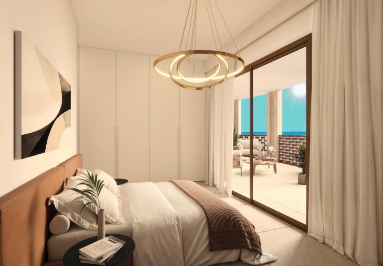 Obra nueva - Piso -
Villajoyosa - Cala Mallaeta