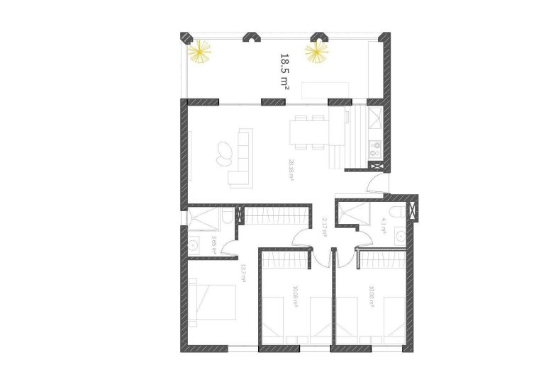 Obra nueva - Piso -
Villajoyosa - Cala Mallaeta