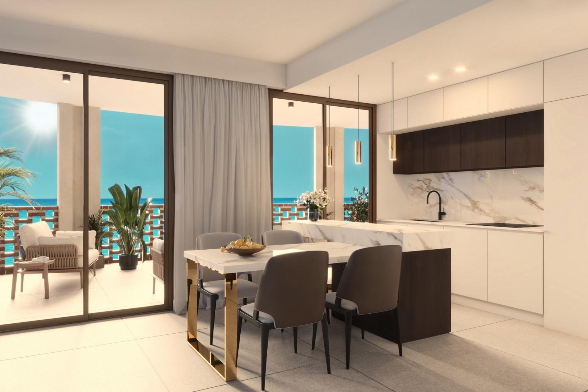 Obra nueva - Piso -
Villajoyosa - Cala Mallaeta