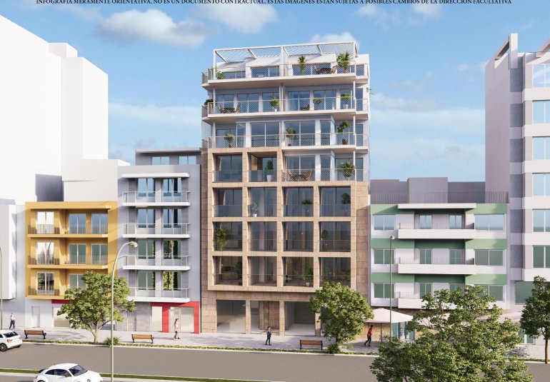 Obra nueva - Piso -
Villajoyosa - Pueblo