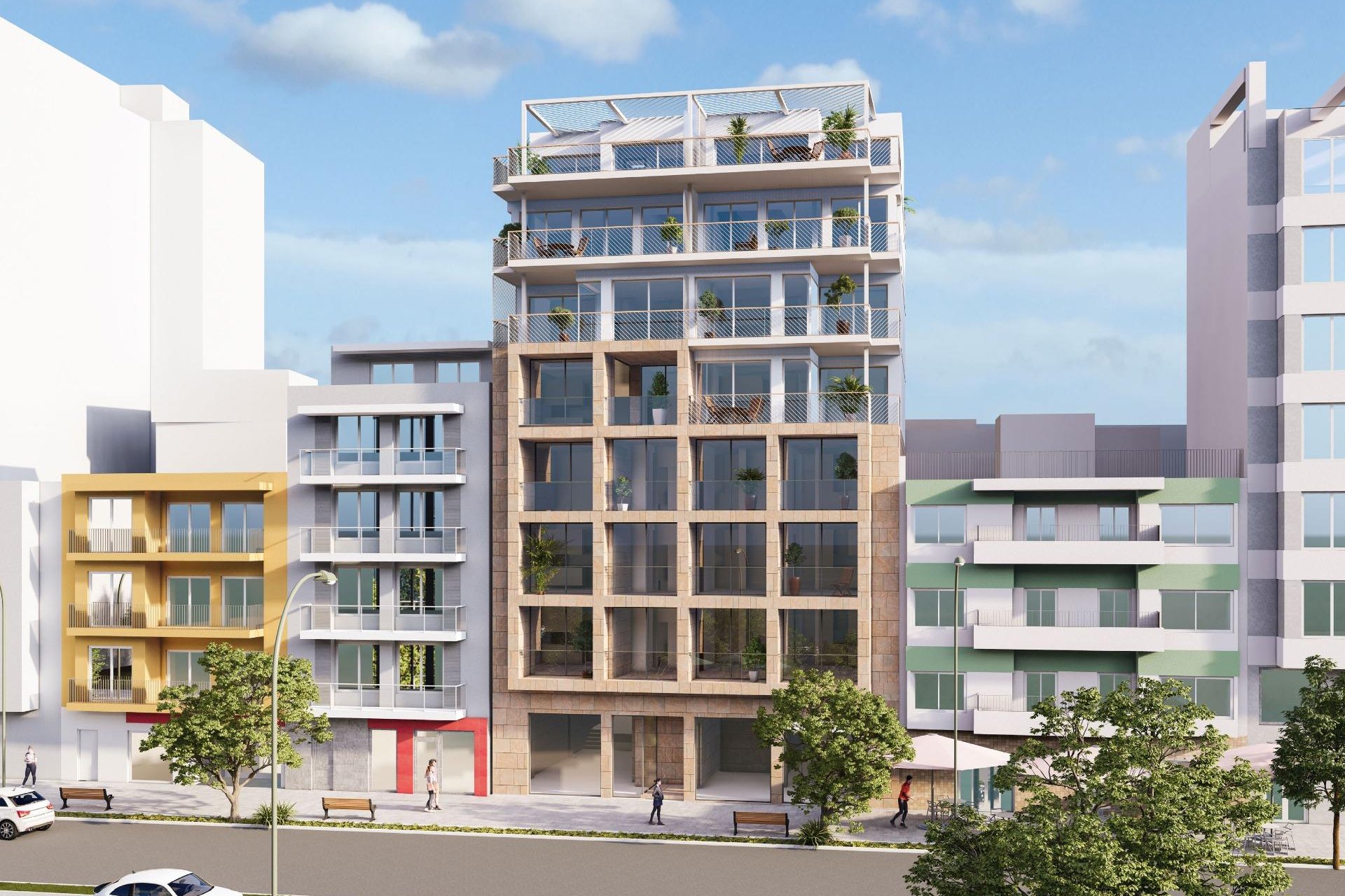 Obra nueva - Piso -
Villajoyosa - Pueblo