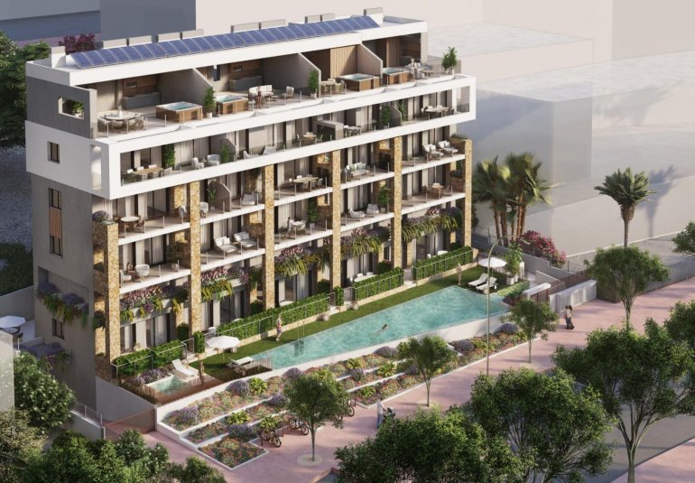 Obra nueva - Piso -
Villajoyosa - Puntes del Moro