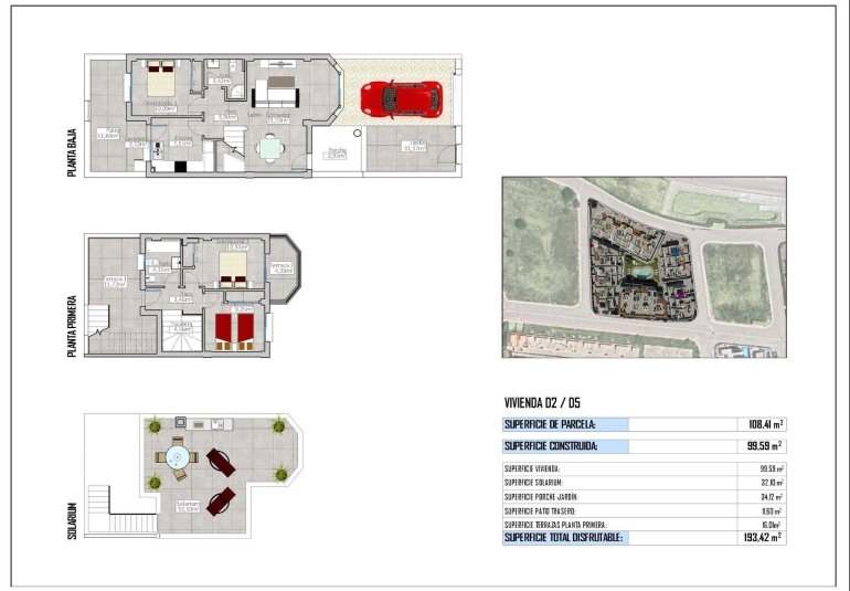 Obra nueva - Town House -
Cox - San Fernando