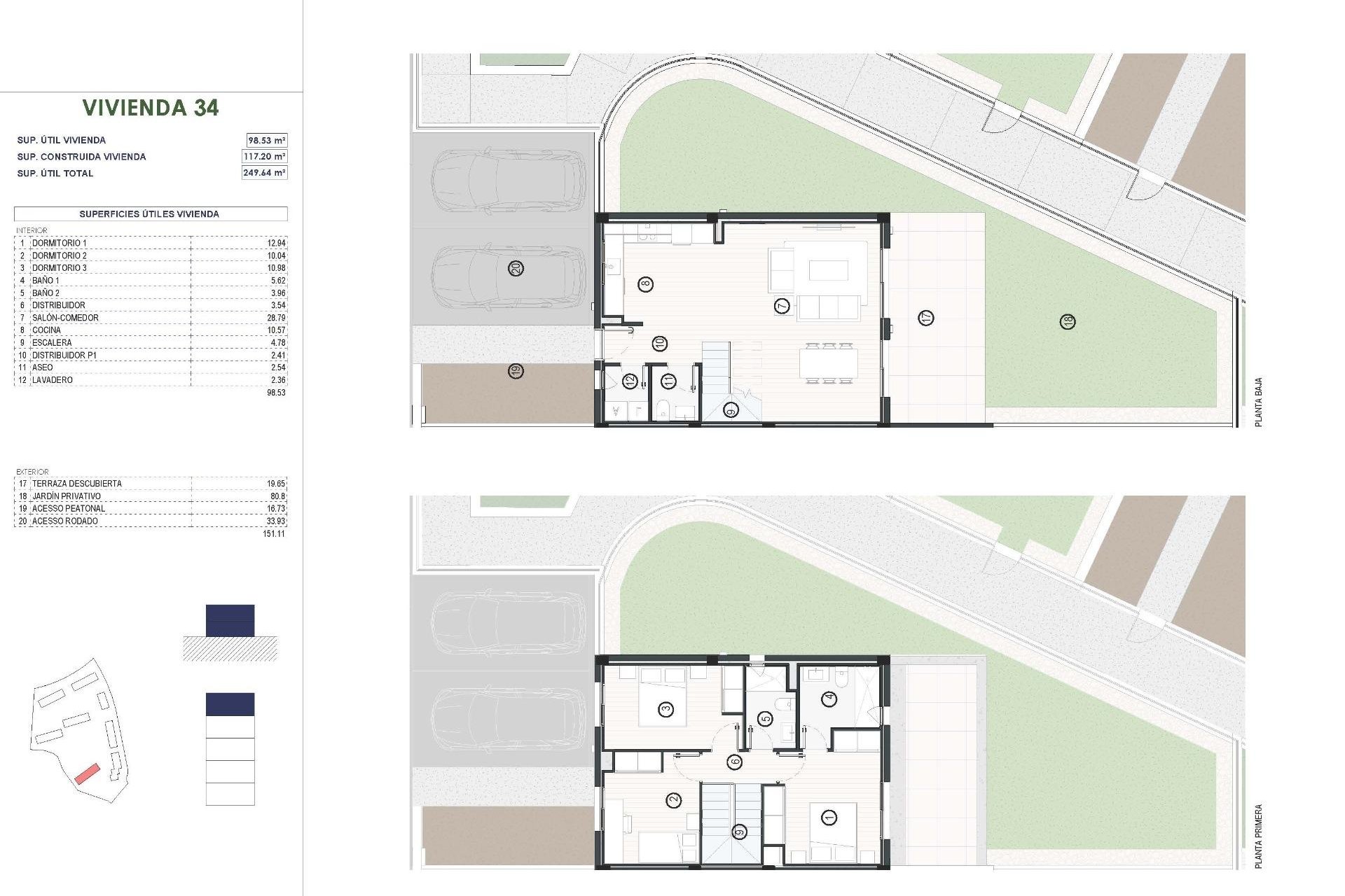 Obra nueva - Town House -
Finestrat - Balcon de finestrat