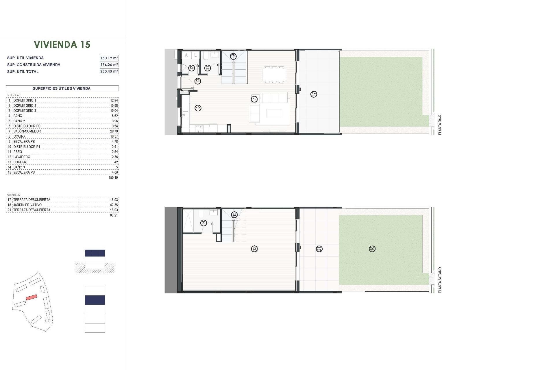Obra nueva - Town House -
Finestrat - Balcon de finestrat